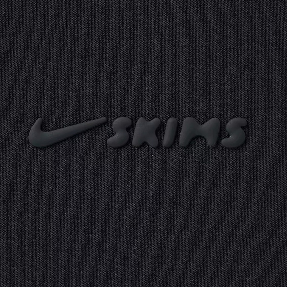 Nike x SKIMS Matte Tricot Oversized Track Jacket Obsidian Size Small NWOT - Picture 4 of 10